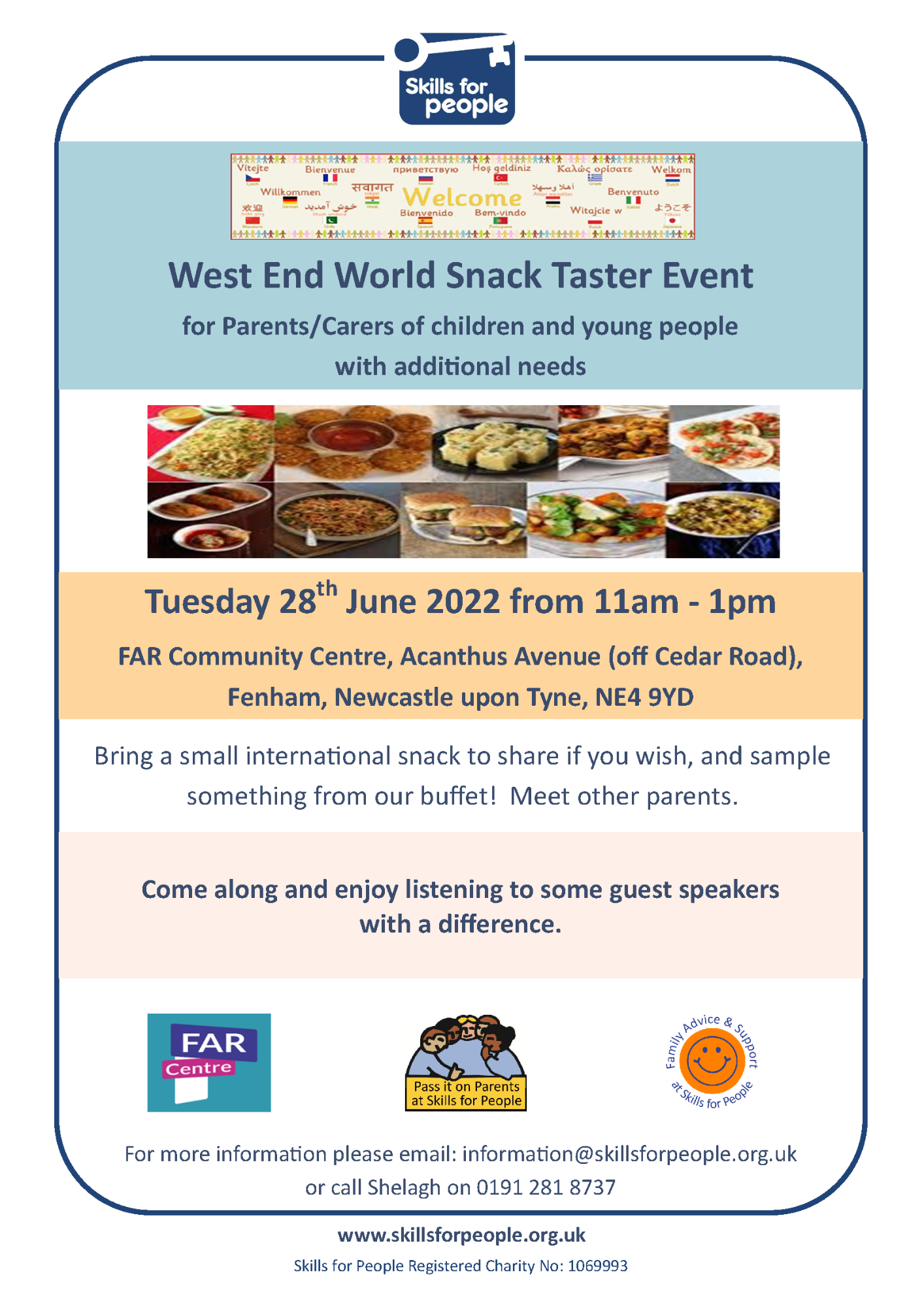 Far Centre World Food Day Poster image